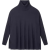 Long Sleeved Turtle Neck Big Shirt - Long sleeves shirts - 