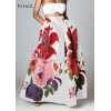 Long and floral skirt print 2 - Saias - 