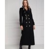 Long coat dress with buttons - Jakne i kaputi - 