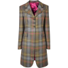 Longline Tartan Jacket - Куртки и пальто - 