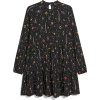 Long-sleeved ruffle dress - ワンピース・ドレス - 