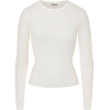 Long sleeve fitted top - Cárdigan - 
