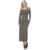 Long-sleeve maxi dress (Overstock) - Dresses - $31.99 