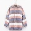 Loose Rainbow Striped Sweater - Jaquetas e casacos - 