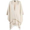 Loro Piana fringe detail cashmere cape - Overall - 