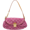 Louis Vuitton Pink Denim Monogram Pleaty - Torbice - 