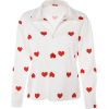 Love Print Lapel Long Sleeve Shirt - Koszule - krótkie - $27.99  ~ 24.04€