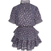 LoveShackFancy Alfie Button-Up Ruffled C - sukienki - 