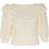 LoveShackFancy Pearl Cropped Pullover - Pullover - 