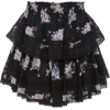 LoveShackFancy Ruffle Silk Mini Skirt - Юбки - $345.00  ~ 296.32€