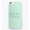 Love You To Pieces Mint iPhone case - Artikel - $19.99  ~ 17.17€