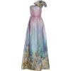 Luisa Beccaria Watercolor Floral Gown - ワンピース・ドレス - 