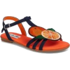 Lulu Hun Lottie Orange Sandal - Uncategorized - 