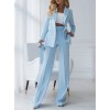 Luxury light blue suit - 外套 - 