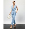 Luxury light blue suit  short sleeve - Jakne in plašči - 