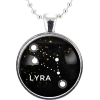 Lyra Star Constellations Necklace - Necklaces - 