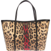 Lyst - Dolce & Gabbana Leopard Tote Bag - Torbice - 