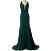 MACloth Convertible Wrap Multi Way Bridesmaid Dress Maxi Evening Formal Gown - Dresses - $298.00 