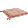 MADAM STOLTZ light pink velvet mattress - Uncategorized - 