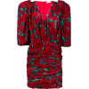 MAGDA BUTRYM floral print ruched dress - Kleider - 