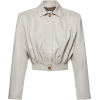 MAGDA BUTRYM neutral cropped cotton - Jaquetas e casacos - 