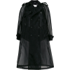 MAISON MARGIELA Sheer Tailored Coat - Jaquetas e casacos - 