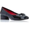 MAISON MARGIELA black patent leather - Klasyczne buty - 