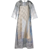 MAISON MARGIELA blue grey brown dress - Dresses - 