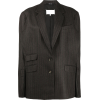 MAISON MARGIELA oversized stripe jacket - Jaquetas - 