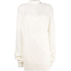 MAISON MARGIELA sheer cable knit sweater - Pulôver - 