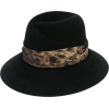 MAISON MICHEL Rose fedora hat - 有边帽 - 