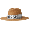 MAISON MICHEL Zango logo-embroidered fed - Hat - 