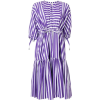 MAISON RABIH KAYROUZ Striped flared dres - Haljine - 