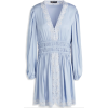 MAJE Gathered satin mini dress - Obleke - $140.00  ~ 120.24€