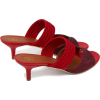MALONE SOULIERS  Rodena kitten-heel canv - 凉鞋 - 395.00€  ~ ¥3,081.47
