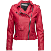 MANGO Appliqu biker jacket  (2017/18) - Jacket - coats - $75.00 