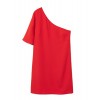 MANGO Women Asymmetrical Sleeve Dress 21055733 - 连衣裙 - $92.95  ~ ¥622.80