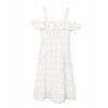 MANGO Women Cold-Shoulder Linen-Blend Dress 23037630 - 连衣裙 - $92.95  ~ ¥622.80