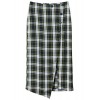MANGO Women's Check Wrap Skirt - Faldas - $59.99  ~ 51.52€