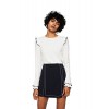 MANGO Women's Contrast Seam Skirt - Faldas - $59.99  ~ 51.52€
