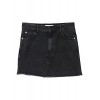 MANGO Women's Frayed Edges Denim Skirt - Krila - $49.99  ~ 42.94€