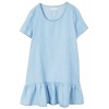 MANGO Women's Frilled Denim Dress - Kleider - $59.99  ~ 51.52€