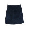 MANGO Women's Seams Leather Skirt - Röcke - $79.99  ~ 68.70€