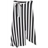 MANGO Women's Striped Asymmetric Skirt - Gonne - $59.99  ~ 51.52€