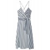 MANGO Women's Striped Wrap Dress - Vestidos - $79.99  ~ 68.70€