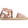 MANGO satin light pink espadrille - Classic shoes & Pumps - 