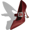 MANOLO BLAHNIK red embellished shoe - Klasični čevlji - 