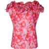 MANOUSH camouflage rose print top - Camisas - 
