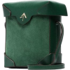 MANU ATELIER green pristine mini leather - Bolsas pequenas - 