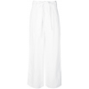 MARA HOFFMAN belted high-waist trousers - Calças capri - 